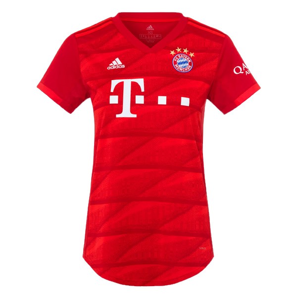 Camiseta Bayern Munich 1ª Mujer 2019-2020 Rojo